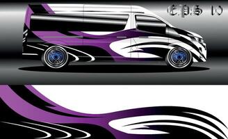 racing background vector for camper van car wraps and more