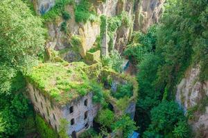 Aerial view of Sorrento city, Amalfi coast, Italy photo