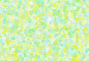 Light Green, Yellow vector template with circles.