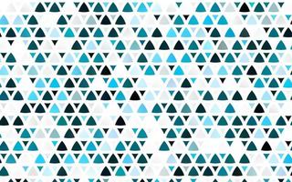 Light BLUE vector seamless pattern in polygonal style.