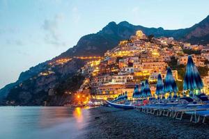 Beautiful coastal towns of Italy - scenic Positano in Amalfi coast photo