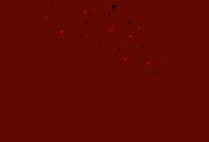 Light Orange vector template with circles.