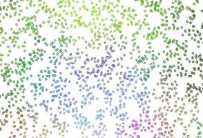 Light Multicolor, Rainbow vector texture with disks.