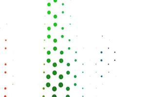 Light multicolor, rainbow vector texture with disks.
