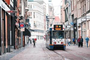 Beautiful old city of Amsterdam, Netherlands, North Holland province. photo