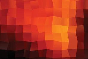 Dark Orange vector blurry triangle pattern.