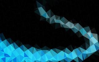 Light BLUE vector abstract mosaic backdrop.