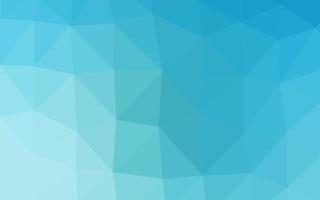 Light BLUE vector polygon abstract backdrop.