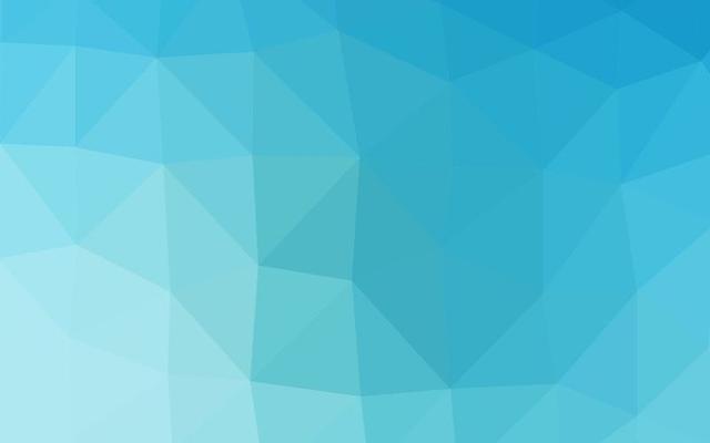 Light BLUE vector polygon abstract backdrop.