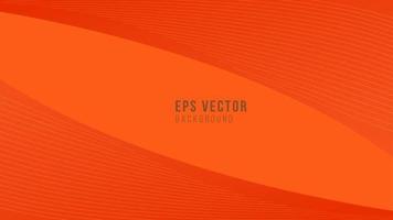 Abstract orange wavy lines eps vector background