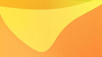 Abstract minimal background with orange and yellow color vector