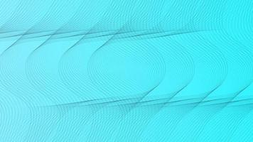 Black lines on blue abstract background with flowing particles. Digital future technology concept. vector illustration.