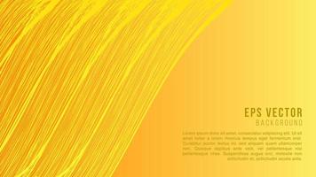 Yellow abstract background design for presentation vector