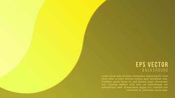 Abstract yellow background Modern template design for cover, brochure, web banner and magazine. vector