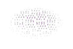 Light purple vector pattern with gender elements.