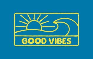 Good vibes and the waves vector design