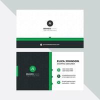 Modern Professional Business Card, Creative And Simple Business Visiting Card, Business Card Design Template Free Vector