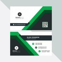 Modern Professional Business Card, Creative And Simple Business Visiting Card, Business Card Design Template Free Vector