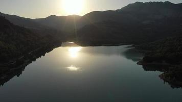 Lake Guadalest in mountains, Costa Blanca video