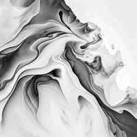 diseño de textura de mármol, superficie de mármol gris blanco negro colorido, líneas curvas, diseño de fondo abstracto brillante - vector