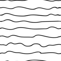 Horizontal lines abstract print seamless pattern vector