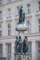 Austriabrunnen fountain in Vienna, Austria. photo