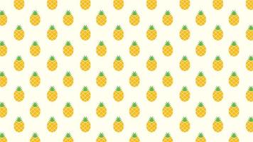 pineapple pattern background design vector illustration. Pineapple background design, Wall art. Pattern design vector.