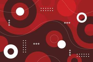 abstract red and white geometric patterns vector background