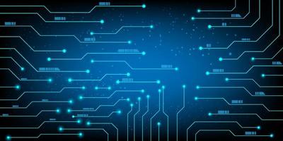 Computer chip Electronic circuit board vector for technology and finance concept and education for future