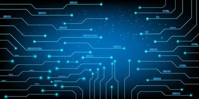 Computer chip Electronic circuit board vector for technology and finance concept and education for future