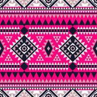 Geometric ethnic pattern with square triangle diagonal abstract ornament design for clothing fabric textiles printing, handcraft, embroidery, carpet, curtain, batik, wallpaper wrapping, vector drawing