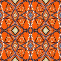 Geometric ethnic pattern with square triangle diagonal abstract ornament design for clothing fabric textiles printing, handcraft, embroidery, carpet, curtain, batik, wallpaper wrapping, vector drawing