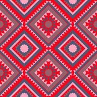 motivos étnicos geométricos con diseño de ornamento abstracto diagonal triangular cuadrado para la impresión de tejidos de ropa, artesanía, bordado, moqueta, cortina, batik, envoltura de papel pintado, dibujo vectorial vector