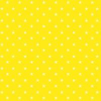 Seamless star pattern on yellow background. vector