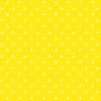 Seamless star pattern on yellow background. vector