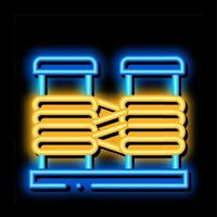 Marine Equipment neon glow icon illustration vector