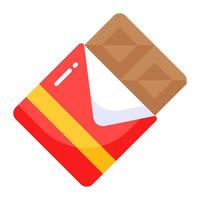 An editable vector of yummy chocolate, ready to use icon