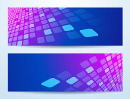 Modern abstract banner vector, simple futuristic background with empty space vector