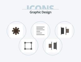 Design Flat Icon Pack 5 Icon Design. . . gear. left. distribute vector