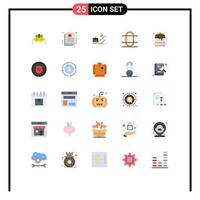 Stock Vector Icon Pack of 25 Line Signs and Symbols for rowing game business crew personal Editable Vector Design Elements