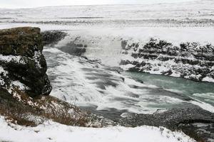 Gullfoss, Thingvellir National Park, and the Geysir Geothermal Area form the Golden Circle photo
