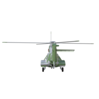 helicóptero militar aislado en blanco png