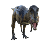 Abelisaurus dinosaur 3D render png