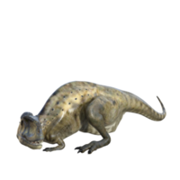 Rendu 3D de dinosaure Abelisaurus png