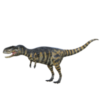 abelisaurus dinosaurio 3d hacer png