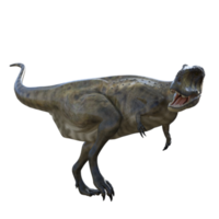 Rendu 3D de dinosaure Abelisaurus png
