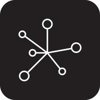 NETWORK Fintech startup icons with black filled line style vector