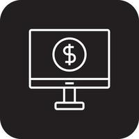 Net Banking Fintech startup icons with black filled line style vector