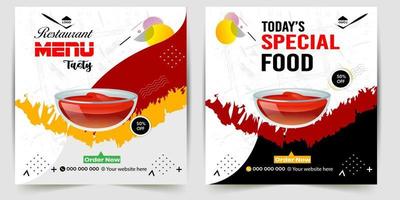 Delicious Fast Food Pizza Poster. social media post template Banner, Restaurant discount food Burger Flyer Design, Todays Menu snake Chinese meal ad Template, vector