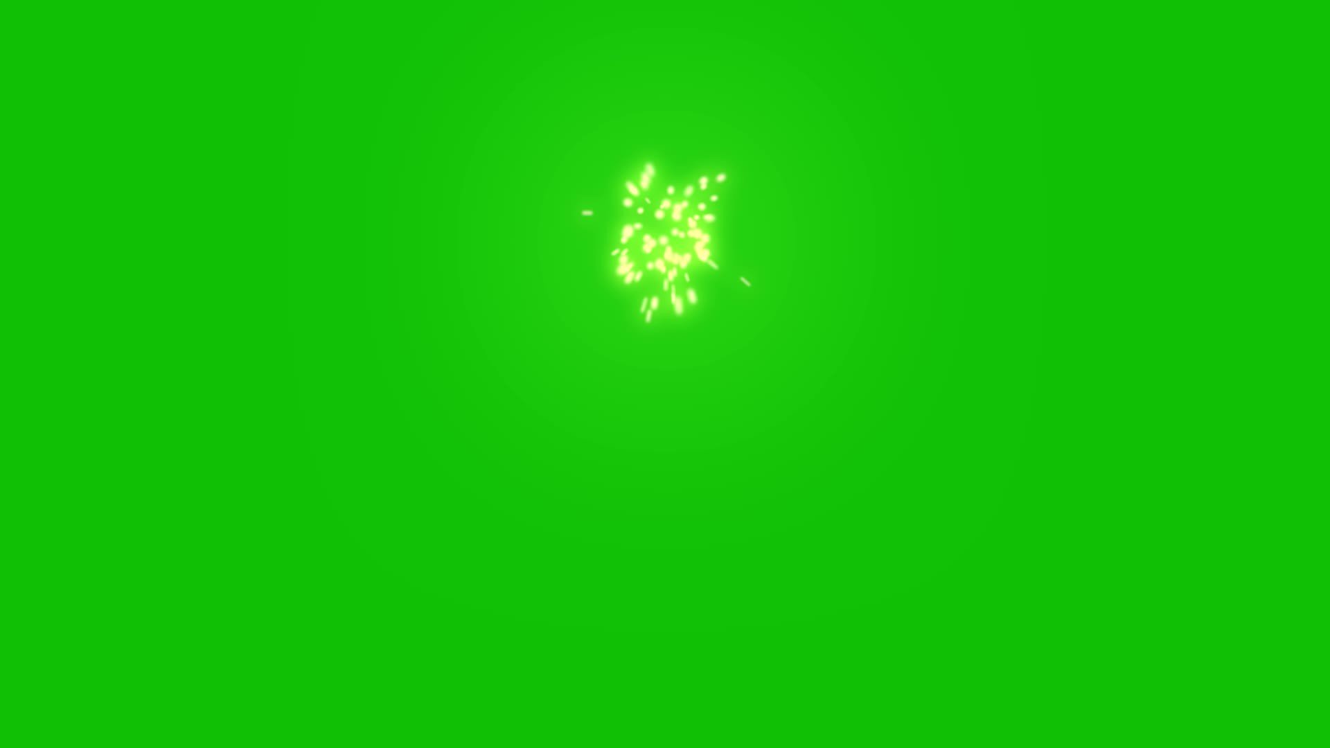 Spark VFX Sparkling on Green Background 17775563 Stock Video at Vecteezy